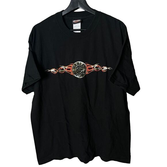 VTG Harley Davidson 2002 USA T Shirt XL - Picture 1 of 3